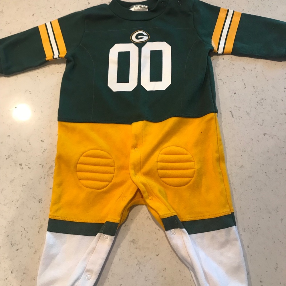 Packers Infant Pajamas or Romper